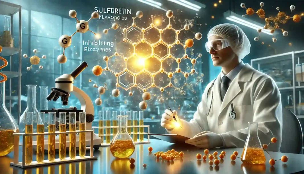 Sulfuretin-penghambat-kanker Sulfuretin adalah senyawa alami yang terbukti menghambat kanker dan multiple sclerosis.