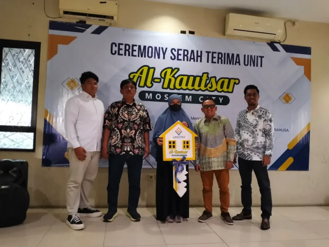 Serah terima unit rumah