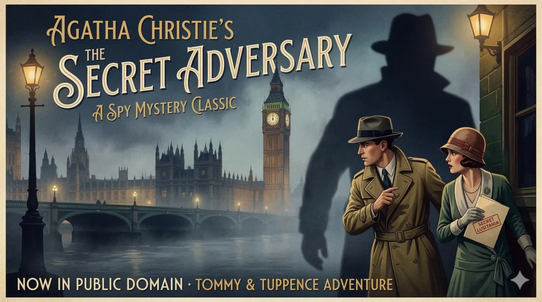 Novel detektif klasik karya Agatha Christie: The Secret Adversary.